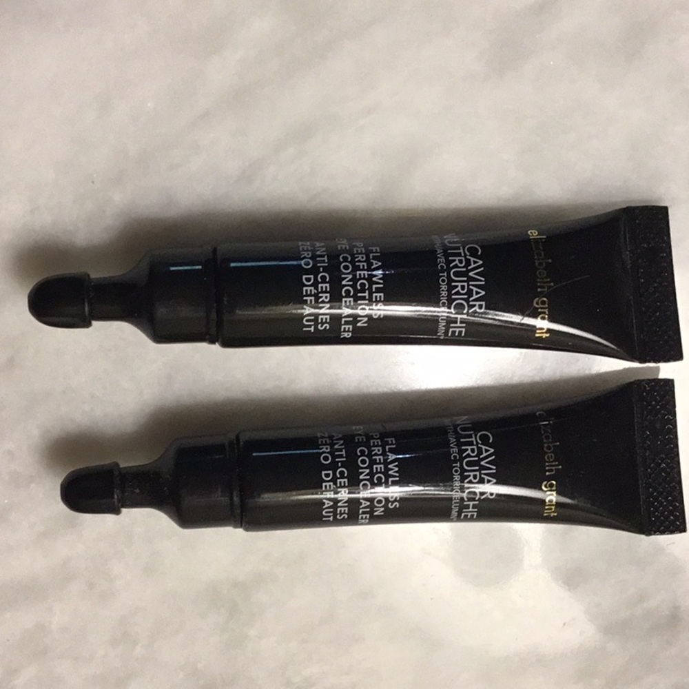 2 Elizabeth Grant Caviar Flawless Perfection Eye Concealer .5 oz each new